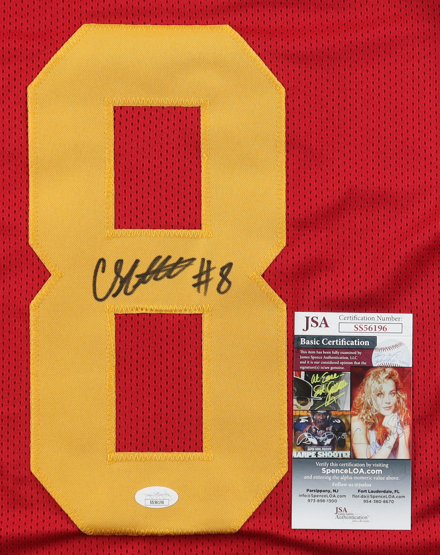 Chris Steele Signed Jersey (JSA) at PristineAuction.com Chris Steele Signed Jersey (JSA) at PristineAuction.com