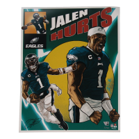 Jalen Hurts Signed LE Eagles 16x20 Photo #37/50 (Fanatics) at PristineAuction.com