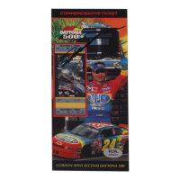 Jeff Gordon Signed Daytona 500 Commemorative Ticket (PSA) at PristineAuction.com