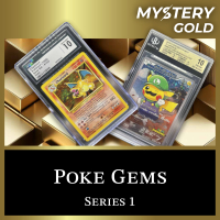 MYSTERY GOLD PRESENTS POKE GEMS SERIES 1 MYSTERY BOX POKEMON PACK - CONTAINS 1 PSA/BGS/CGC GEM MINT OR PRISTINE! at PristineAuction.com