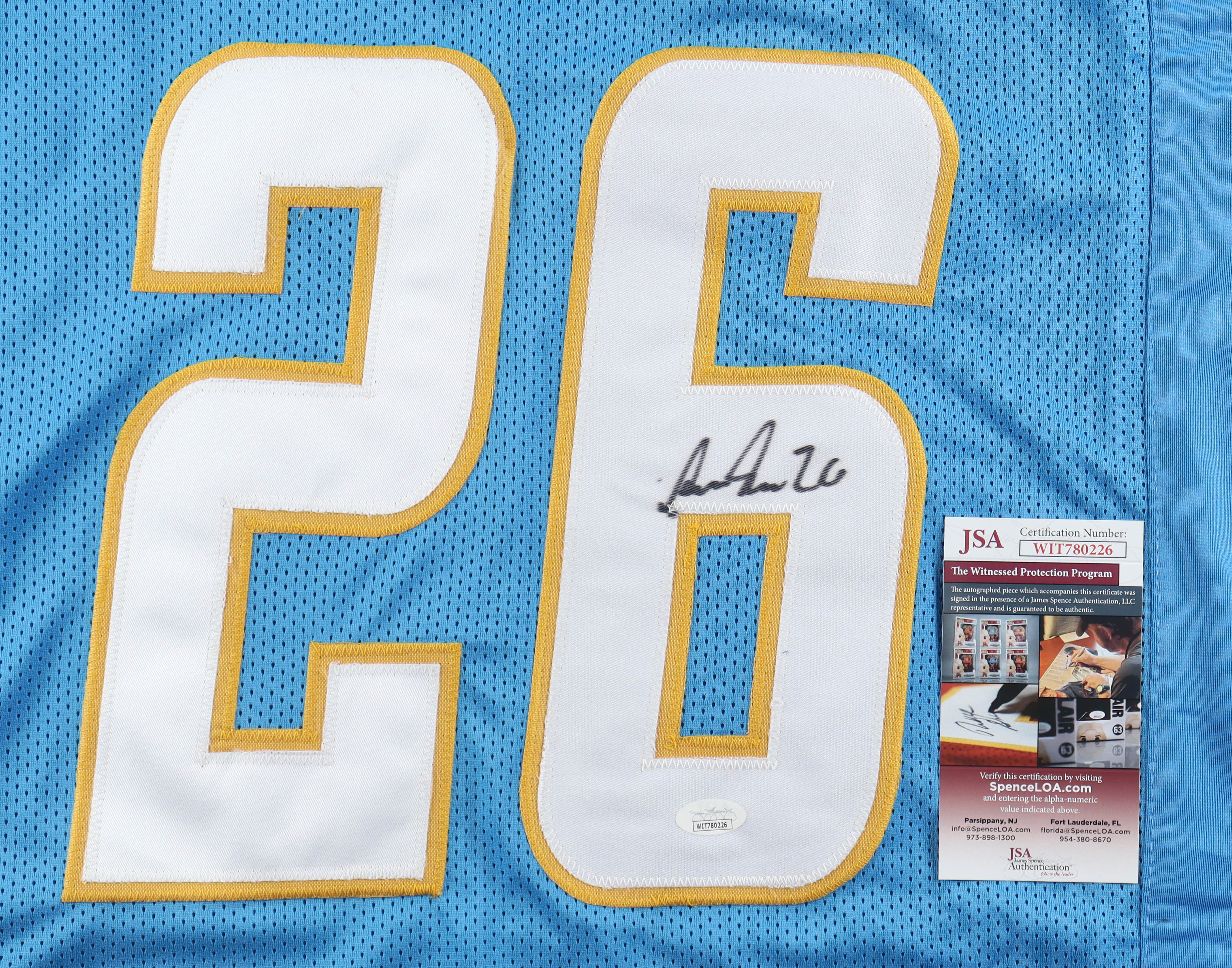 Asante Samuel Signed Jersey (JSA) at PristineAuction.com Asante Samuel Signed Jersey (JSA) at PristineAuction.com