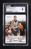 Stephen Curry 2009-10 Panini Prestige #207 RC (CGC 9) at PristineAuction.com
