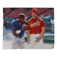 Sammy Sosa & Mark McGwire Signed 16x20 Photo (Beckett) at PristineAuction.com