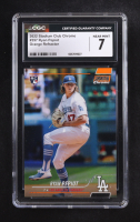 Ryan Pepiot 2022 Stadium Club Chrome Orange Refractor #397 RC #04/25 (CGC 7) at PristineAuction.com