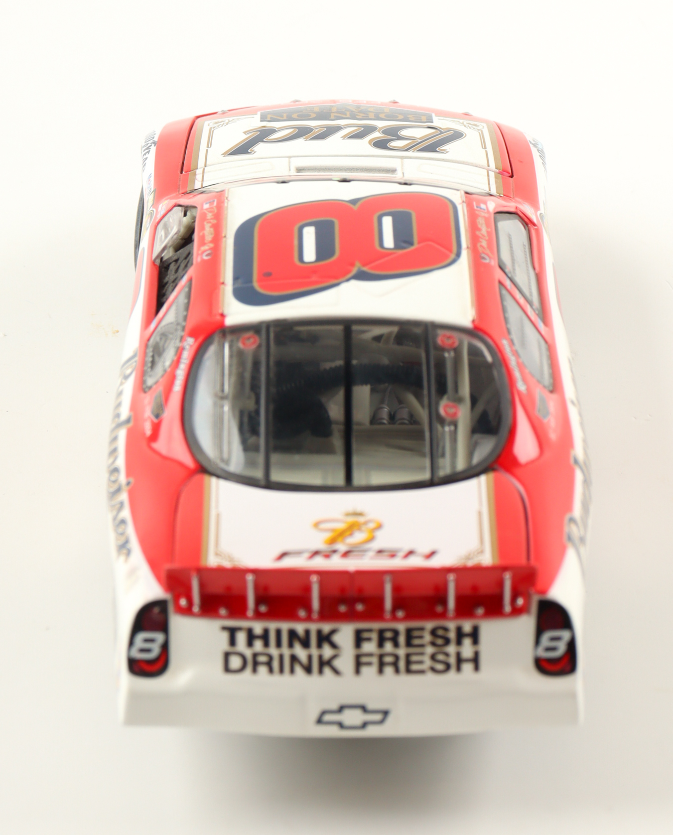 Dale Earnhardt Jr. Signed NASCAR 2004 #8 Budweiser Chevrolet Monte Carlo 1:24 Diecast Car (JR Motorsports) at PristineAuction.com Dale Earnhardt Jr. Signed NASCAR 2004 #8 Budweiser Chevrolet Monte Carlo 1:24 Diecast Car (JR Motorsports) at PristineAuction.com