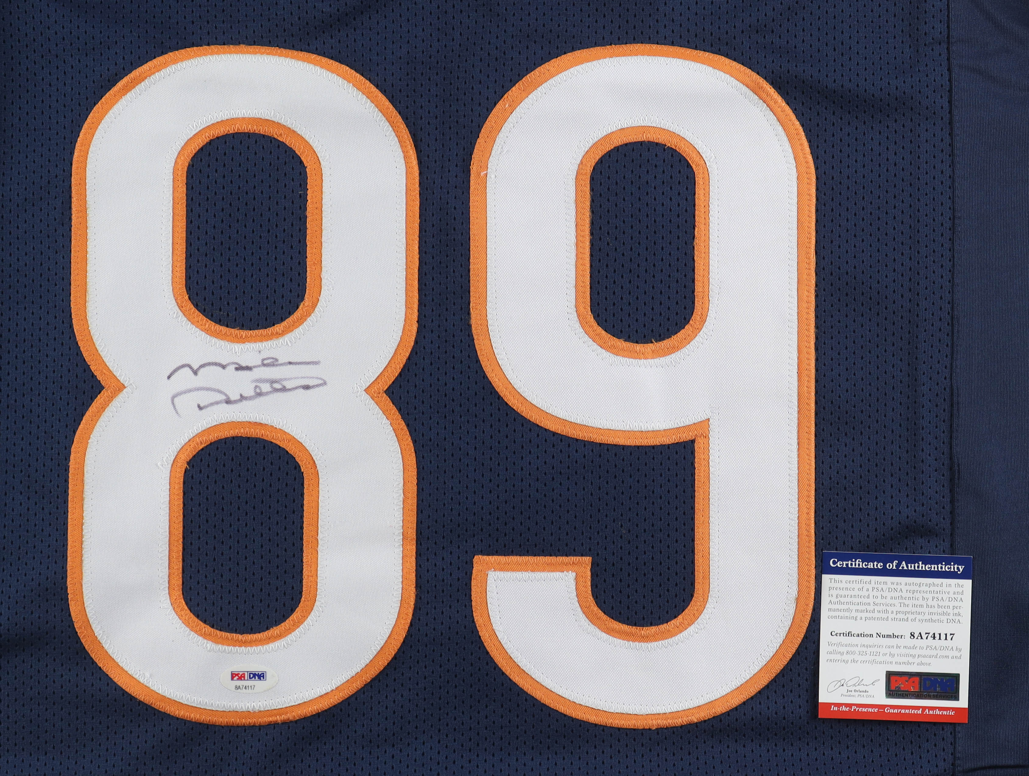 Mike Ditka Signed Jersey (PSA) at PristineAuction.com Mike Ditka Signed Jersey (PSA) at PristineAuction.com