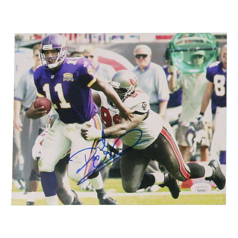 Daunte Culpepper Signed Vikings 8x10 Photo (JSA) at PristineAuction.com Daunte Culpepper Signed Vikings 8x10 Photo (JSA) at PristineAuction.com