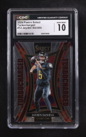 Jayden Daniels 2024 Panini Select Turbocharged #12 RC (CGC 10) at PristineAuction.com