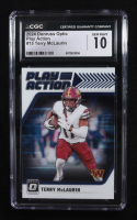 Terry McLaurin 2024 Donruss Optic Play Action #15 (CGC 10) at PristineAuction.com