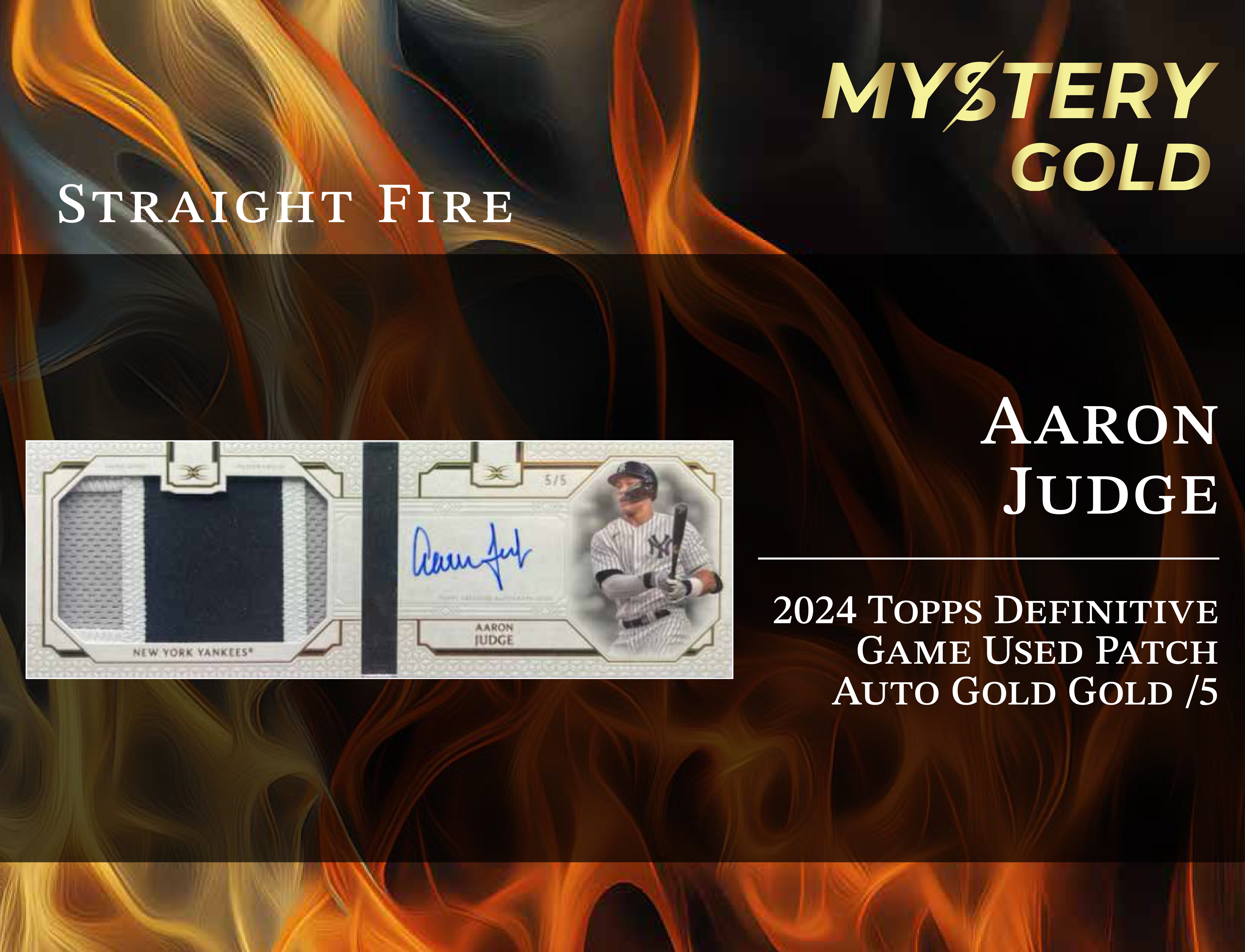 MYSTERY GOLD PRESENTS STRAIGHT FIRE MULTI-SPORT SERIES 1 MYSTERY BOX / PACK - CONTAINS 1 PSA/BGS/CGC/SGC GRADED CARD & 2 AUTO/RELIC CARDS PER PACK! at PristineAuction.com MYSTERY GOLD PRESENTS STRAIGHT FIRE MULTI-SPORT SERIES 1 MYSTERY BOX / PACK - CONTAINS 1 PSA/BGS/CGC/SGC GRADED CARD & 2 AUTO/RELIC CARDS PER PACK! at PristineAuction.com