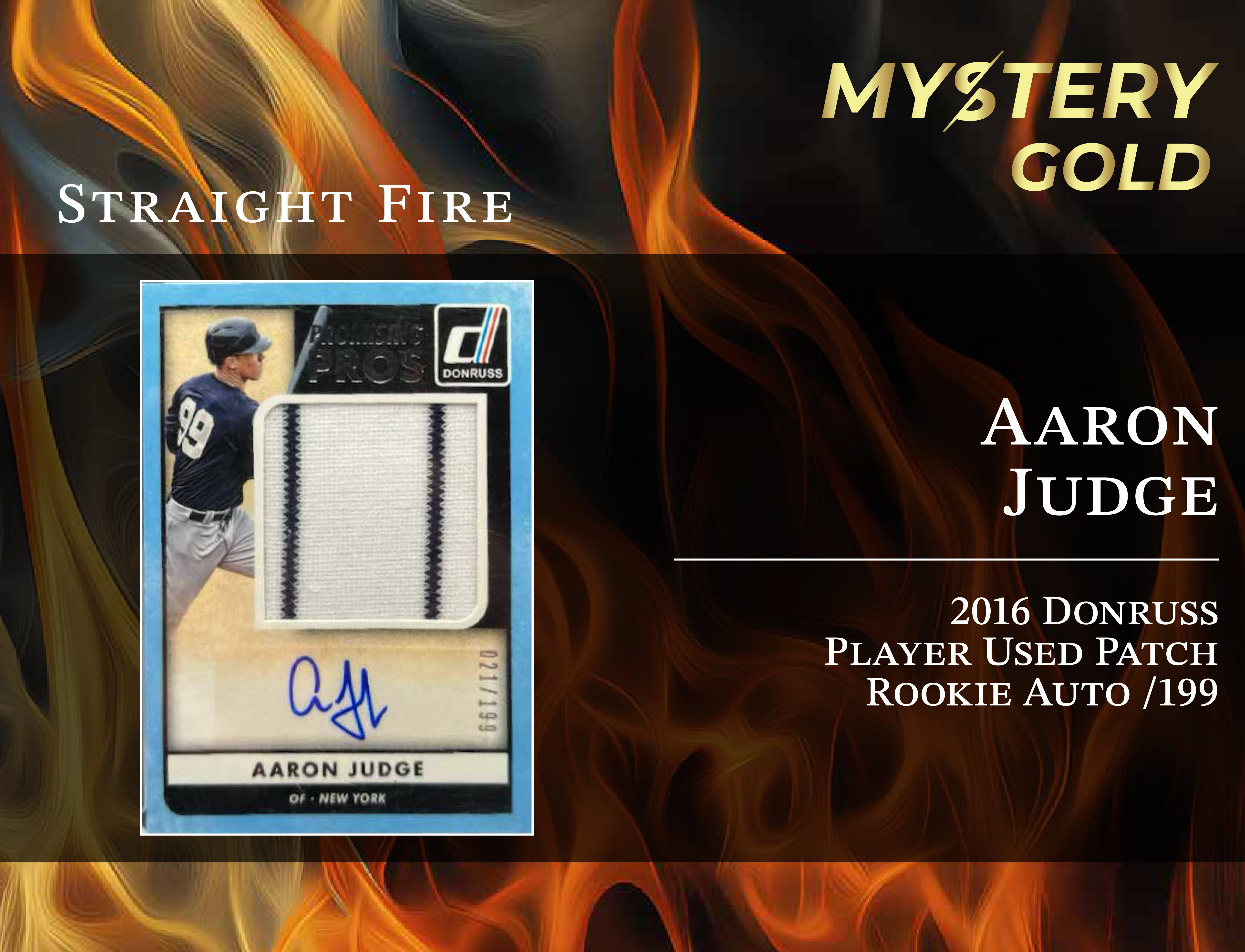 MYSTERY GOLD PRESENTS STRAIGHT FIRE MULTI-SPORT SERIES 1 MYSTERY BOX / PACK - CONTAINS 1 PSA/BGS/CGC/SGC GRADED CARD & 2 AUTO/RELIC CARDS PER PACK! at PristineAuction.com MYSTERY GOLD PRESENTS STRAIGHT FIRE MULTI-SPORT SERIES 1 MYSTERY BOX / PACK - CONTAINS 1 PSA/BGS/CGC/SGC GRADED CARD & 2 AUTO/RELIC CARDS PER PACK! at PristineAuction.com