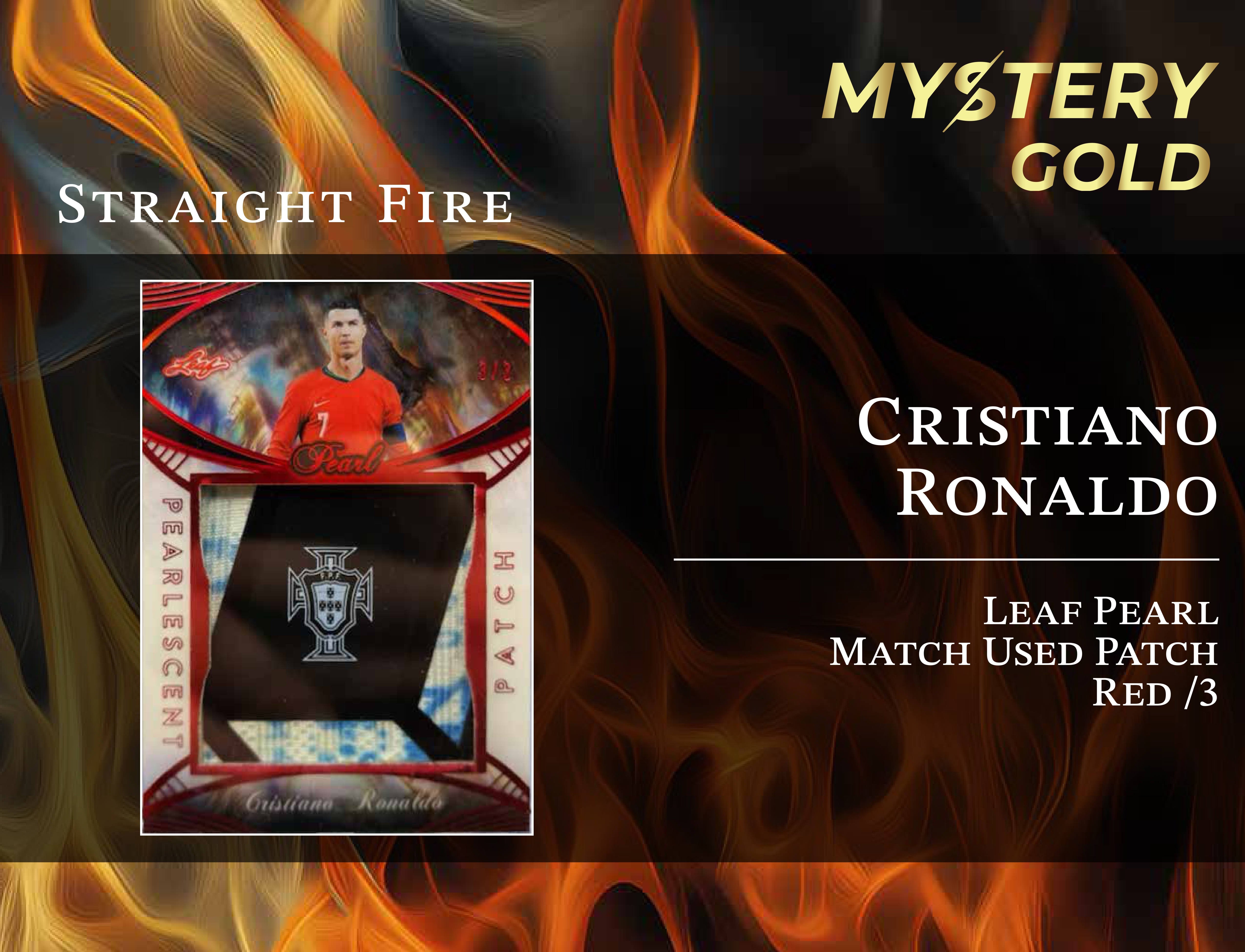 MYSTERY GOLD PRESENTS STRAIGHT FIRE MULTI-SPORT SERIES 1 MYSTERY BOX / PACK - CONTAINS 1 PSA/BGS/CGC/SGC GRADED CARD & 2 AUTO/RELIC CARDS PER PACK! at PristineAuction.com MYSTERY GOLD PRESENTS STRAIGHT FIRE MULTI-SPORT SERIES 1 MYSTERY BOX / PACK - CONTAINS 1 PSA/BGS/CGC/SGC GRADED CARD & 2 AUTO/RELIC CARDS PER PACK! at PristineAuction.com