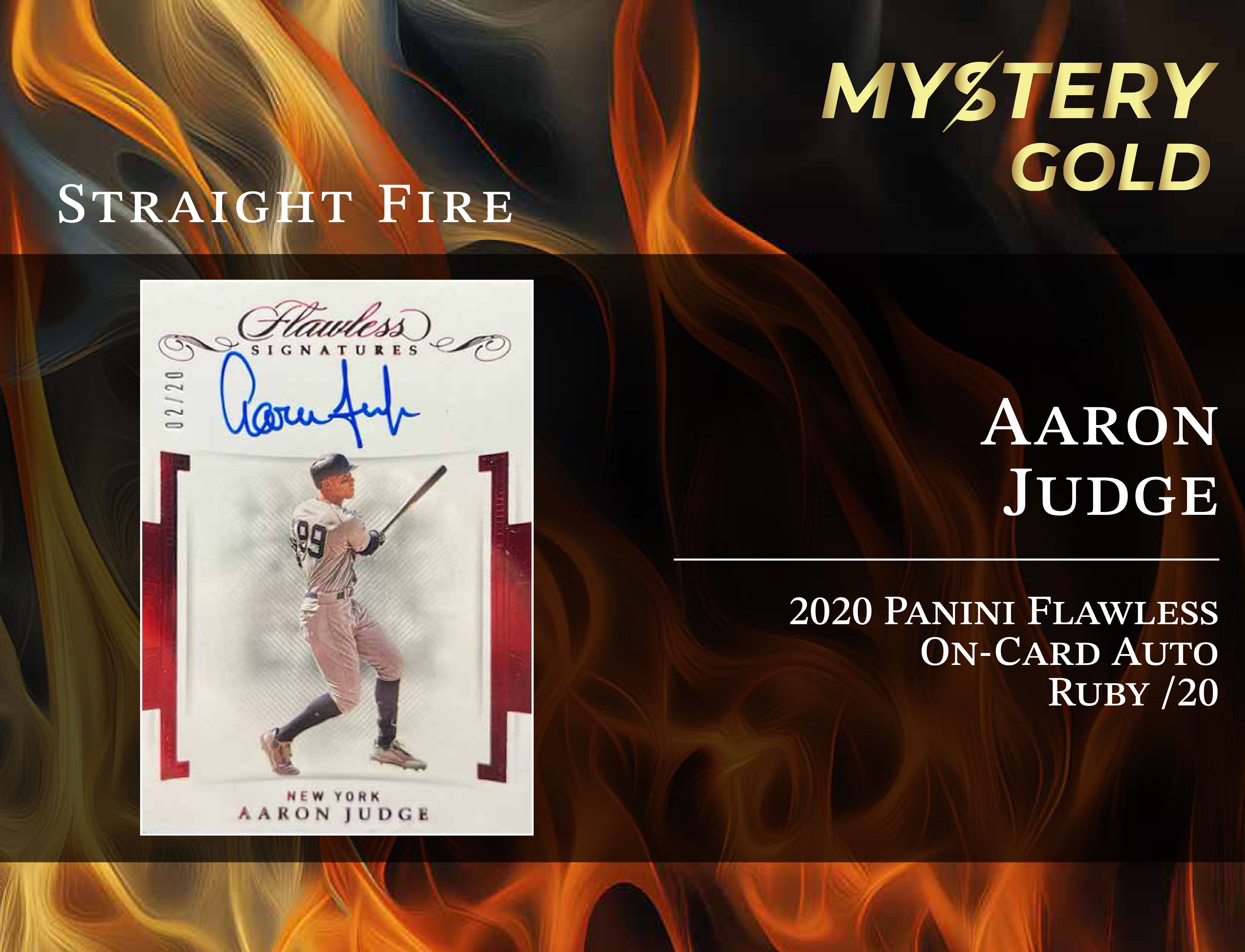 MYSTERY GOLD PRESENTS STRAIGHT FIRE MULTI-SPORT SERIES 1 MYSTERY BOX / PACK - CONTAINS 1 PSA/BGS/CGC/SGC GRADED CARD & 2 AUTO/RELIC CARDS PER PACK! at PristineAuction.com MYSTERY GOLD PRESENTS STRAIGHT FIRE MULTI-SPORT SERIES 1 MYSTERY BOX / PACK - CONTAINS 1 PSA/BGS/CGC/SGC GRADED CARD & 2 AUTO/RELIC CARDS PER PACK! at PristineAuction.com