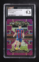 Pau Cubarsi 2023-24 Panini Select La Liga Purple Mojo Prizm #26 RC (CGC 9.5) at PristineAuction.com