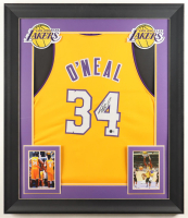 Shaquille O'Neal Signed Custom Framed Jersey Display (Beckett) at PristineAuction.com