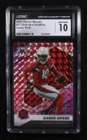 DeAndre Hopkins 2021 Panini Mosaic Mosaic Camo Pink #11 (CGC 10) at PristineAuction.com