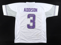 Jordan Addison Signed Jersey (Beckett) at PristineAuction.com