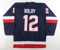 Matt Boldy Signed Jersey (Beckett) at PristineAuction.com
