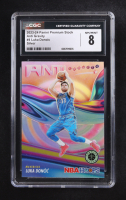Luka Doncic 2023-24 Panini Premium Stock Anti Gravity Silver #4 (CGC 8) at PristineAuction.com