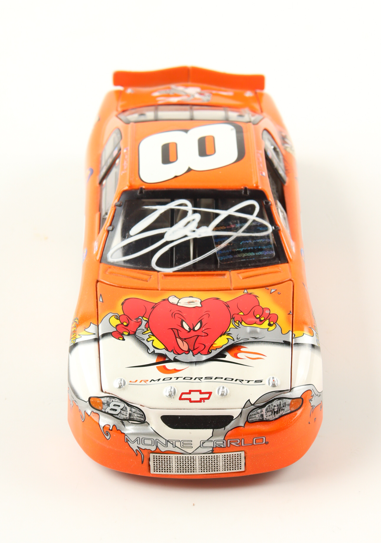 Dale Earnhardt Jr. Signed LE NASCAR 2002 #8 Looney Tunes Chevrolet Monte Carlo 1:24 Diecast Car (JR Motorsports) at PristineAuction.com Dale Earnhardt Jr. Signed LE NASCAR 2002 #8 Looney Tunes Chevrolet Monte Carlo 1:24 Diecast Car (JR Motorsports) at PristineAuction.com