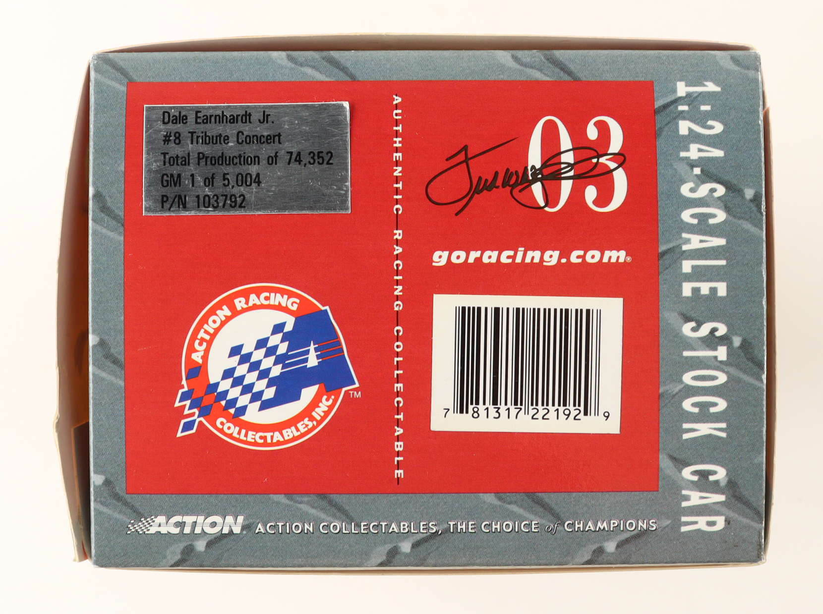 Dale Earnhardt Jr. Signed LE NASCAR 2002 #8 Looney Tunes Chevrolet Monte Carlo 1:24 Diecast Car (JR Motorsports) at PristineAuction.com Dale Earnhardt Jr. Signed LE NASCAR 2002 #8 Looney Tunes Chevrolet Monte Carlo 1:24 Diecast Car (JR Motorsports) at PristineAuction.com