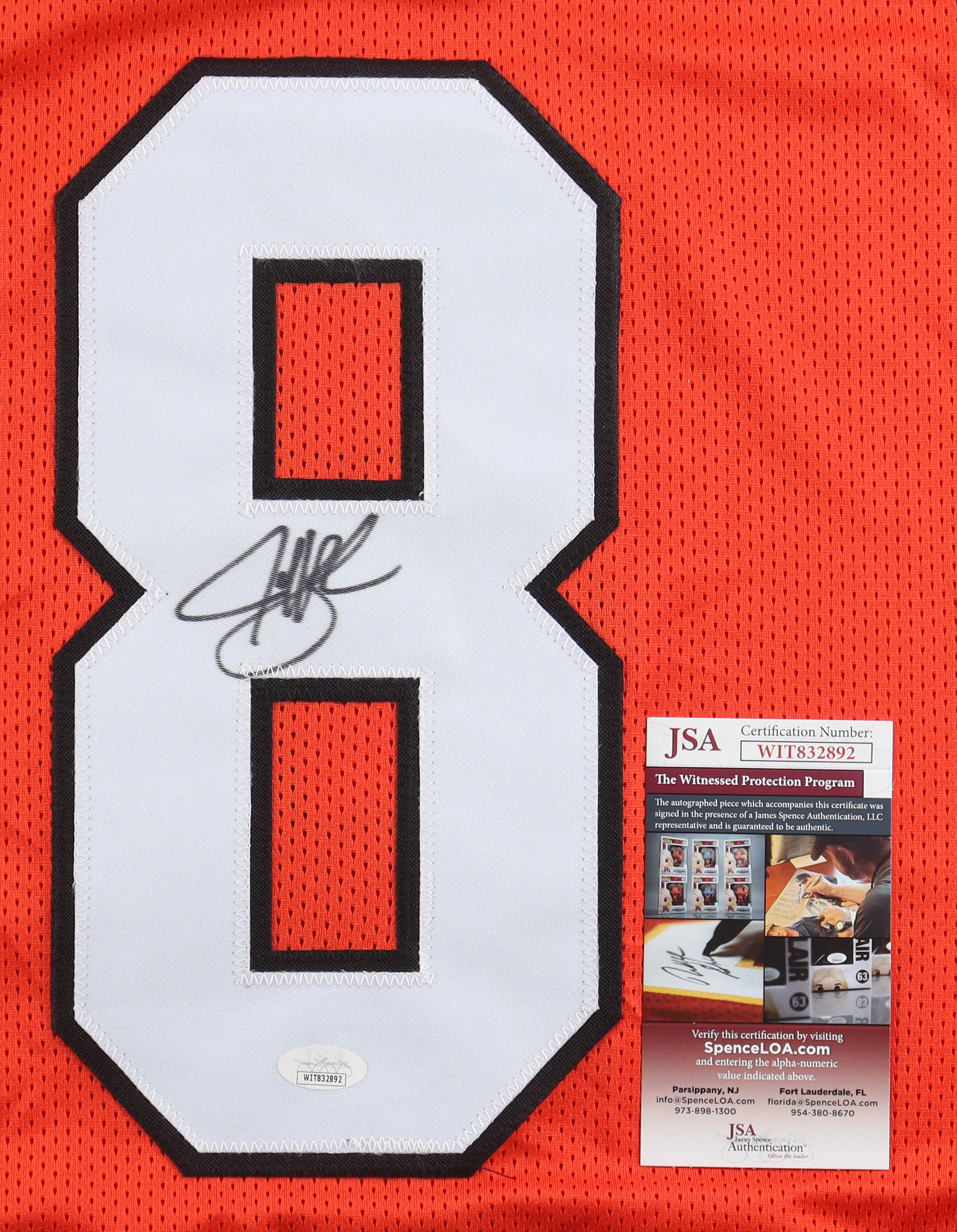 Jeff Blake Signed Jersey (JSA) at PristineAuction.com Jeff Blake Signed Jersey (JSA) at PristineAuction.com