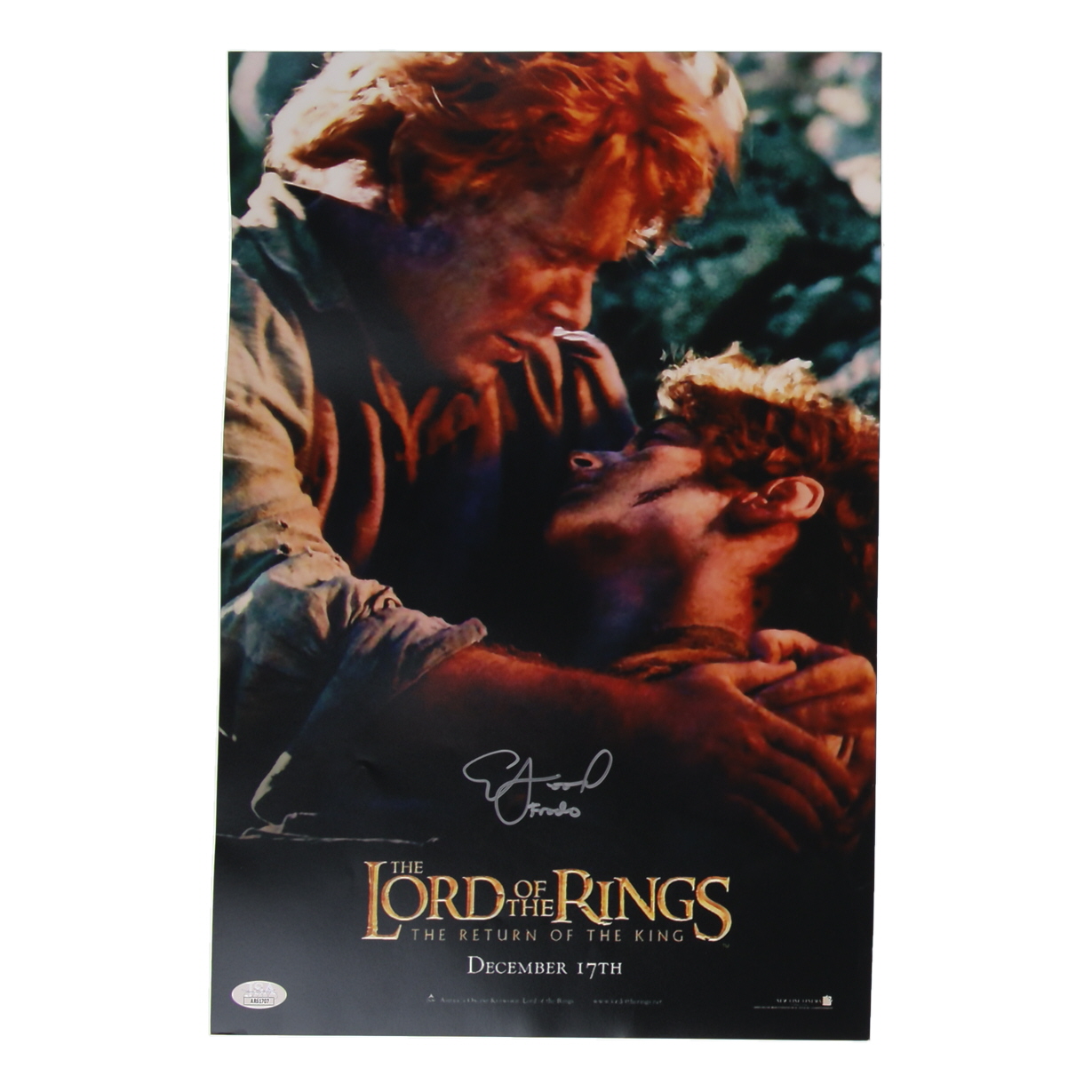 Elijah Wood Signed "The Lord of the Rings" 11x17 Photo Inscribed "Frodo" (JSA) at PristineAuction.com Elijah Wood Signed "The Lord of the Rings" 11x17 Photo Inscribed "Frodo" (JSA) at PristineAuction.com
