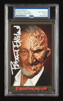 Robert Englund Signed "Nightmare on Elm Street" Card (PSA) at PristineAuction.com
