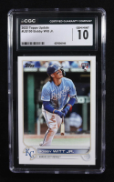 Bobby Witt Jr. 2022 Topps Update #US100 RC (CGC 10) at PristineAuction.com
