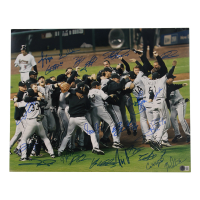 2005 White Sox 16x20 Photo Team-Signed By (23) with Ozzie Guillen, Frank Thomas, Luis Vizcaino, Paul Konerko (Beckett) at PristineAuction.com