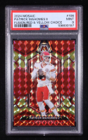 Patrick Mahomes II 2024 Panini Mosaic Mosaic Choice Fusion Red and Yellow #106 #49/80 (PSA 9) at PristineAuction.com