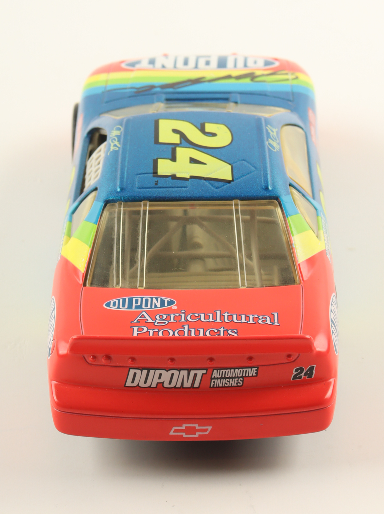 Jeff Gordon Signed LE NASCAR #24 Dupont 1996 Dover Win Monte Carlo Liquid Color 1:24 Scale Diecast Car (PSA) at PristineAuction.com Jeff Gordon Signed LE NASCAR #24 Dupont 1996 Dover Win Monte Carlo Liquid Color 1:24 Scale Diecast Car (PSA) at PristineAuction.com
