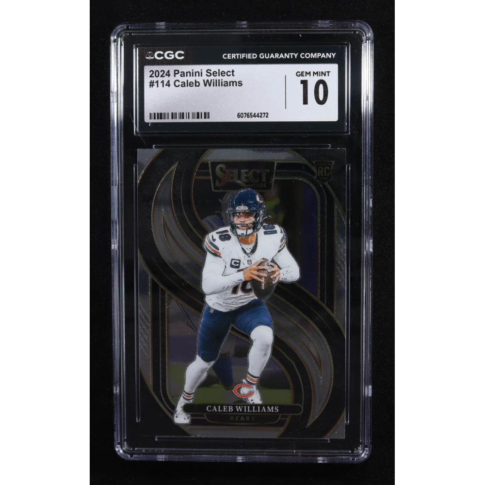 Caleb Williams 2024 Select #114 RC (CGC 10) at PristineAuction.com