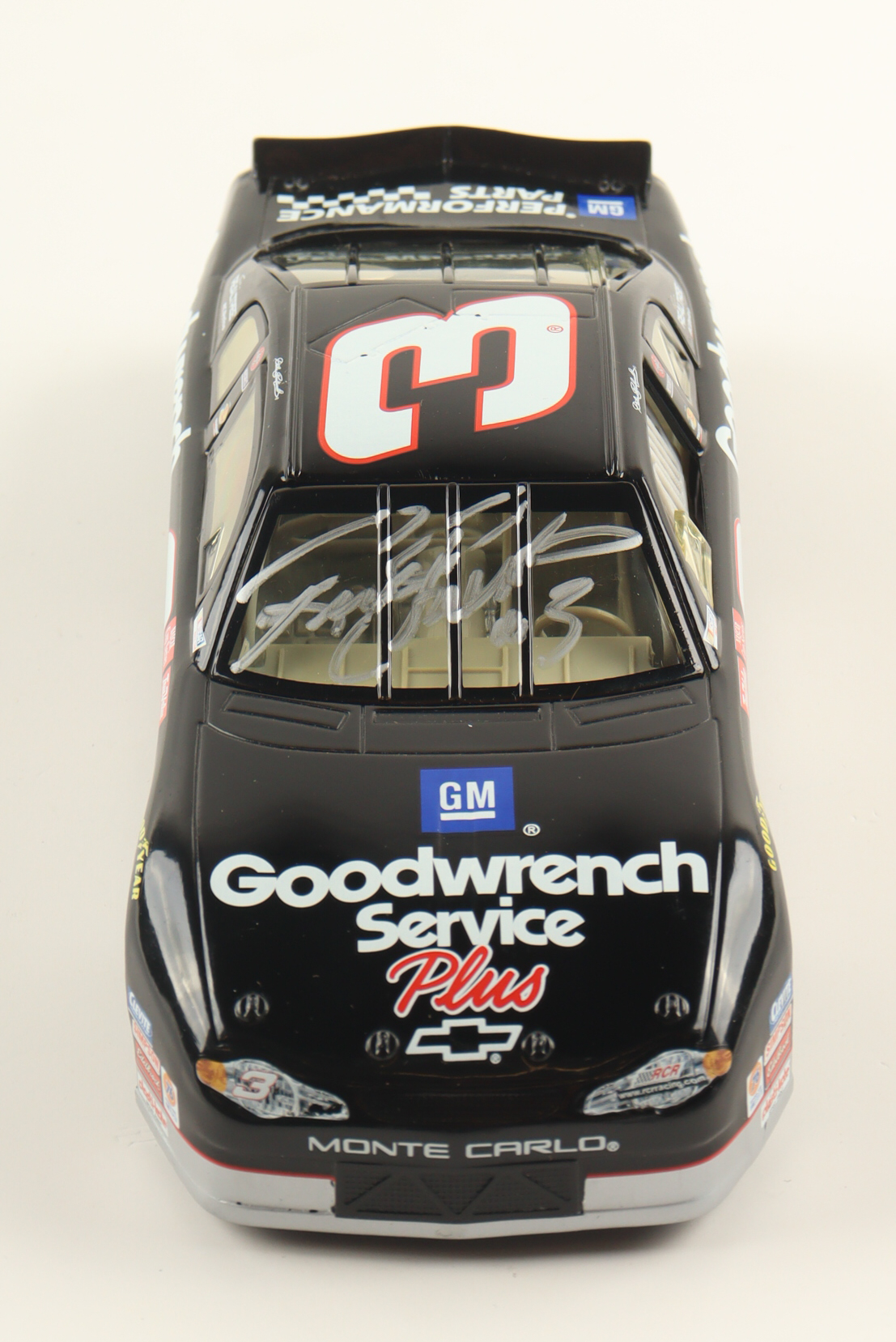 Richard Childress Signed NASCAR #3 Dupont 1996 Monte Carlo Black 1:24 Scale Diecast Car (PSA) at PristineAuction.com Richard Childress Signed NASCAR #3 Dupont 1996 Monte Carlo Black 1:24 Scale Diecast Car (PSA) at PristineAuction.com