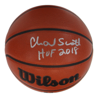 Charlie Scott Signed NBA Basketball Inscribed "HOF 2018" (Schwartz) at PristineAuction.com