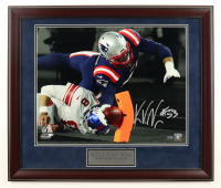 Kyle Van Noy Signed Patriots Custom Framed Photo Display (New England Picture) at PristineAuction.com
