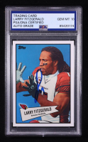 Larry Fitzgerald Signed 2010 Topps 1952 Bowman #52B30 (PSA | Auto Grade PSA 10) at PristineAuction.com