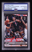 Shai Gilgeous-Alexander Signed 2018-19 Panini Chronicles #113 RC (PSA | Auto Grade PSA Authentic) at PristineAuction.com