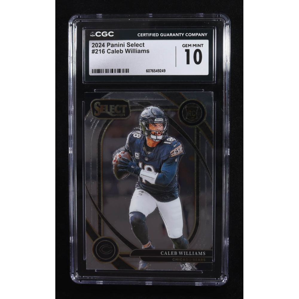 Caleb Williams 2024 Select #216 RC (CGC 10) at PristineAuction.com
