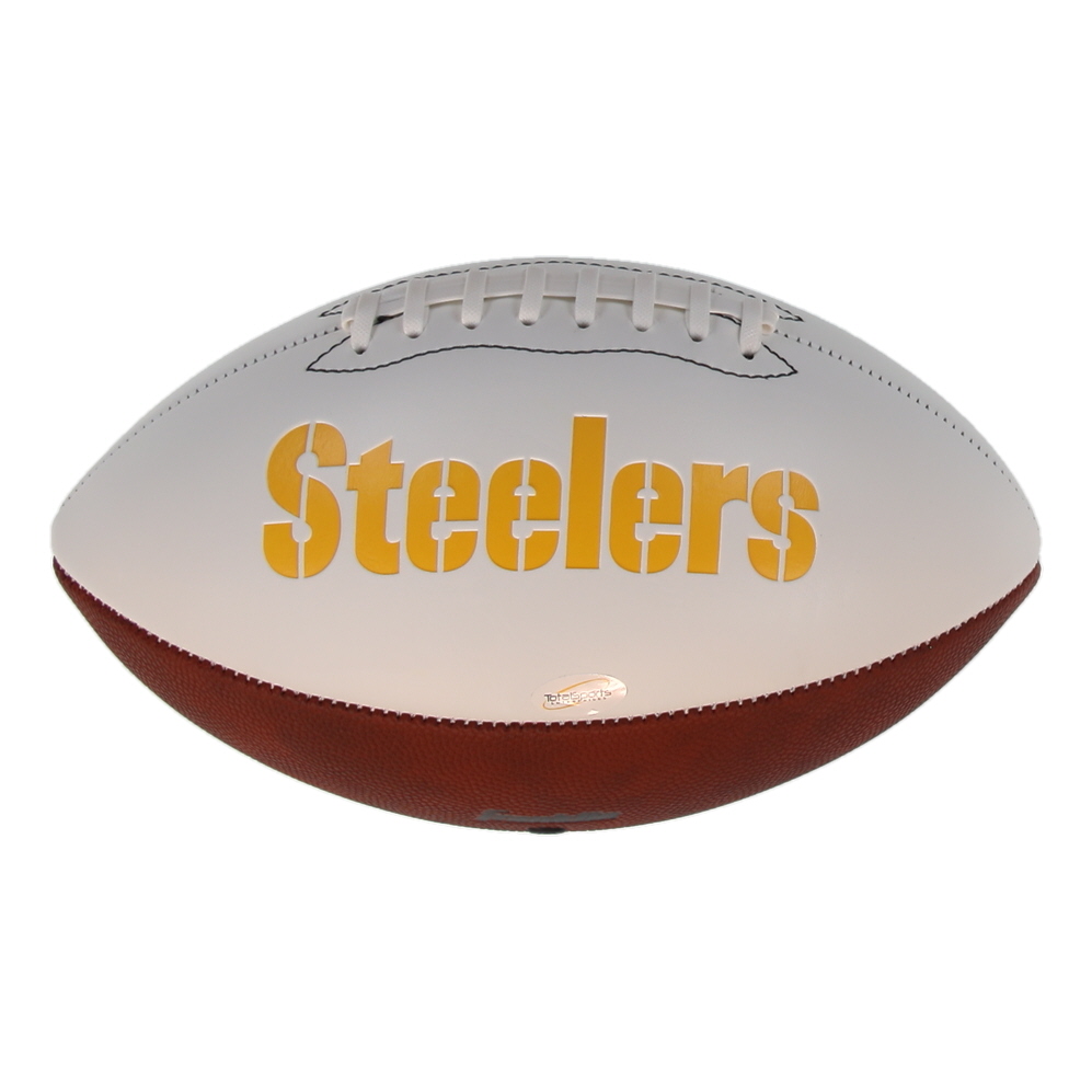 Joe Greene Signed Steelers Logo NFL Football Inscribed "HOF 87" (TSE) at PristineAuction.com Joe Greene Signed Steelers Logo NFL Football Inscribed "HOF 87" (TSE) at PristineAuction.com