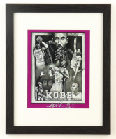 "Kobe Bryant" LE Lakers Custom Framed Lithograph Print Display Signed by Anthony Douglas (Douglas) at PristineAuction.com