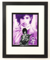 "Prince" Custom Framed Lithograph Print Display Signed by Anthony Douglas (Douglas) at PristineAuction.com