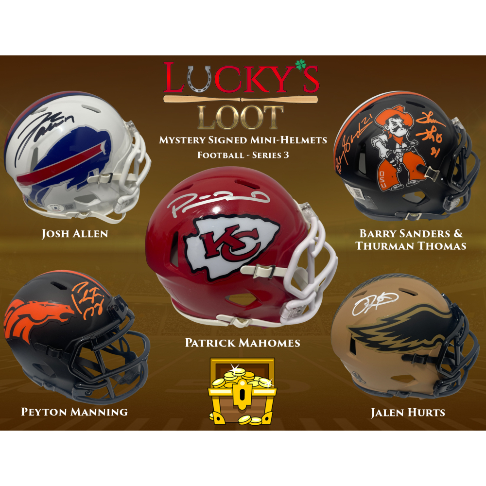 Lucky's Loot Mini Helmet Series 3 Mystery Box at PristineAuction.com