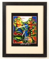 "Ninja Turtles" LE Custom Framed Lithograph Print Display Signed by Anthony Douglas (Douglas) at PristineAuction.com