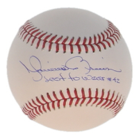 Mariano Rivera Signed OML Baseball Inscribed "Last to Wear #42" (Steiner at PristineAuction.com
