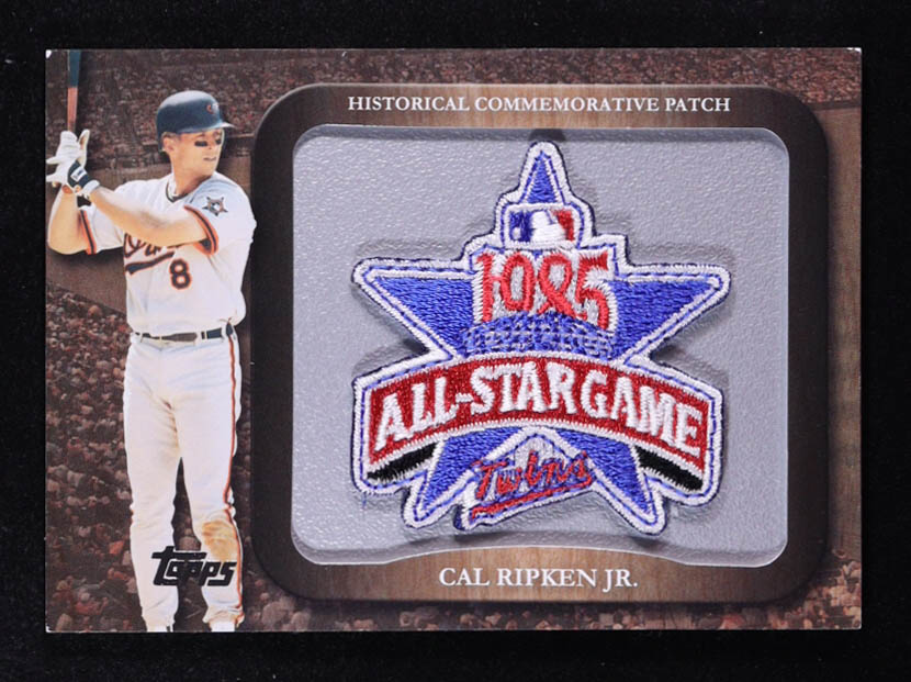 Cal Ripken Jr. 2009 Topps Legends Commemorative Patch 1985 All-Star ...