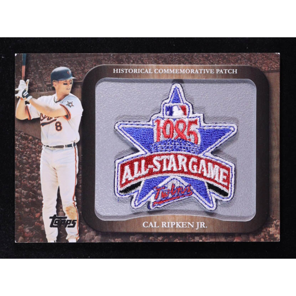 Cal Ripken Jr. 2009 Topps Legends Commemorative Patch 1985 All-Star Game #LPR47 at PristineAuction.com
