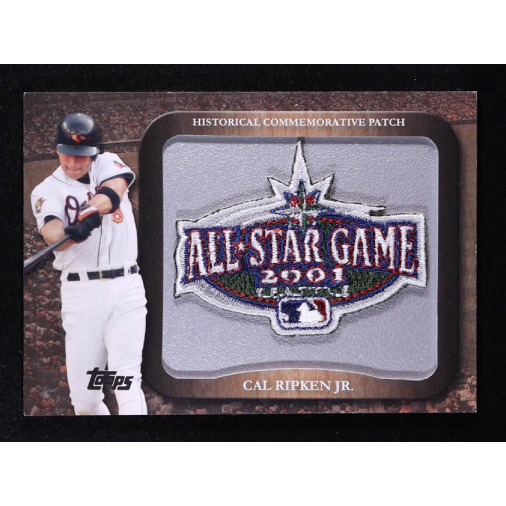 Cal Ripken Jr. 2009 Topps Legends Commemorative Patch 2001 All-Star ...