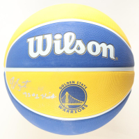 Joe Smith Signed Warriors Logo NBA Basketball Inscribed "'95 #1 Pick" (AWM) at PristineAuction.com