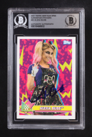 Alexis Bliss Signed 2021 Topps Heritage WWE Superstar Stickers Auto #S2 (Beckett | Autograph Grade BGS Authentic) at PristineAuction.com